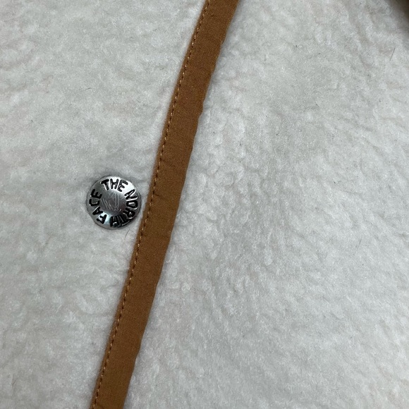 The North Face Cragmont Fleece Jacket Size Medium in Vintage White Kelp Tan - Picture 12 of 15